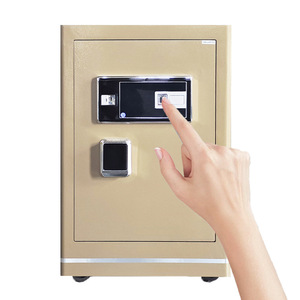 Parmak izi güvenlik kutusu elektronik parmak izi çelik malzeme kasa ile şifreli kilit otel depolama için - Product Image 2