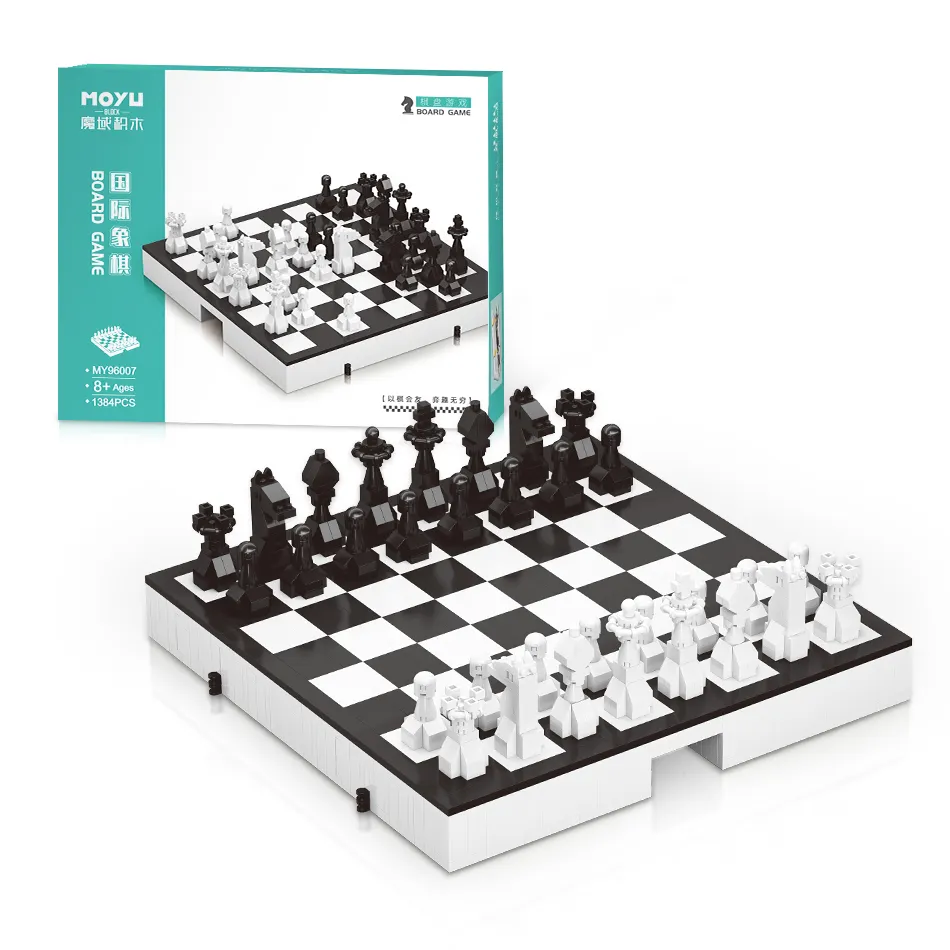 لعبة شطرنج صينية دولية ذات ستة خيارات بتصميم جديد لعبة تعليمية من البلاستيك للأطفال