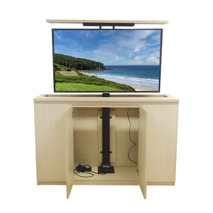 Two <strong>Install</strong> Way Height Adjustable Motorized Remote Lifting up Down Ceiling and Cabinet <strong>Tv</strong> Lift Floor Stand Electric <strong>TV</strong> <strong>Mount</strong> - Product Image 6
