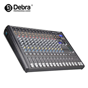 PRO12 Professional Audio DJ Console <strong>Mixer</strong> 256DSP Effects Bluetooth USB Stage Performance MP3 Eight-Way Plastic