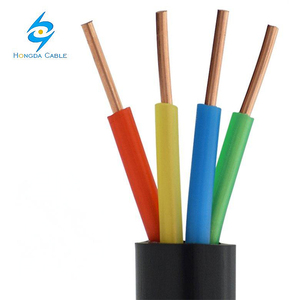 Cable de cobre de chaqueta de PVC aislado XLPE U1000 R2V 4G4mm2 4*4 cable eléctrico para computadora y minería corriente nominal 16A - Product Image 1