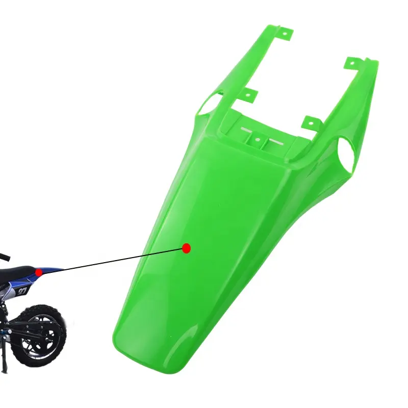 Bunter Kunststoff verkleidung körper Heck kotflügel für 47 49ccm Motor 2-Takt für Apollo für Orion Kids Dirt Pocket Bike Minimoto Teile