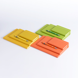 Nueva llegada A5 Set Cuadernos de PU Múltiples especificaciones y correas elásticas Varios colores para notas del curso Cuadernos opcionales - Product Image 5
