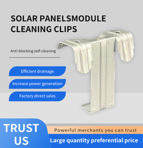 Factory Source Design Patent SUS304 Effective <strong>Water</strong> Channeling Photovoltaic Module Drainage Clip for Ground Mounted Solar System - Product Image 6