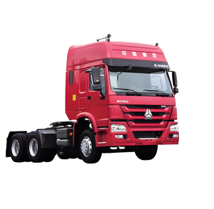 中国重汽豪沃6x4牵引车371惠普欧3 10轮手动柴油新条件低价豪沃二手卡车待售