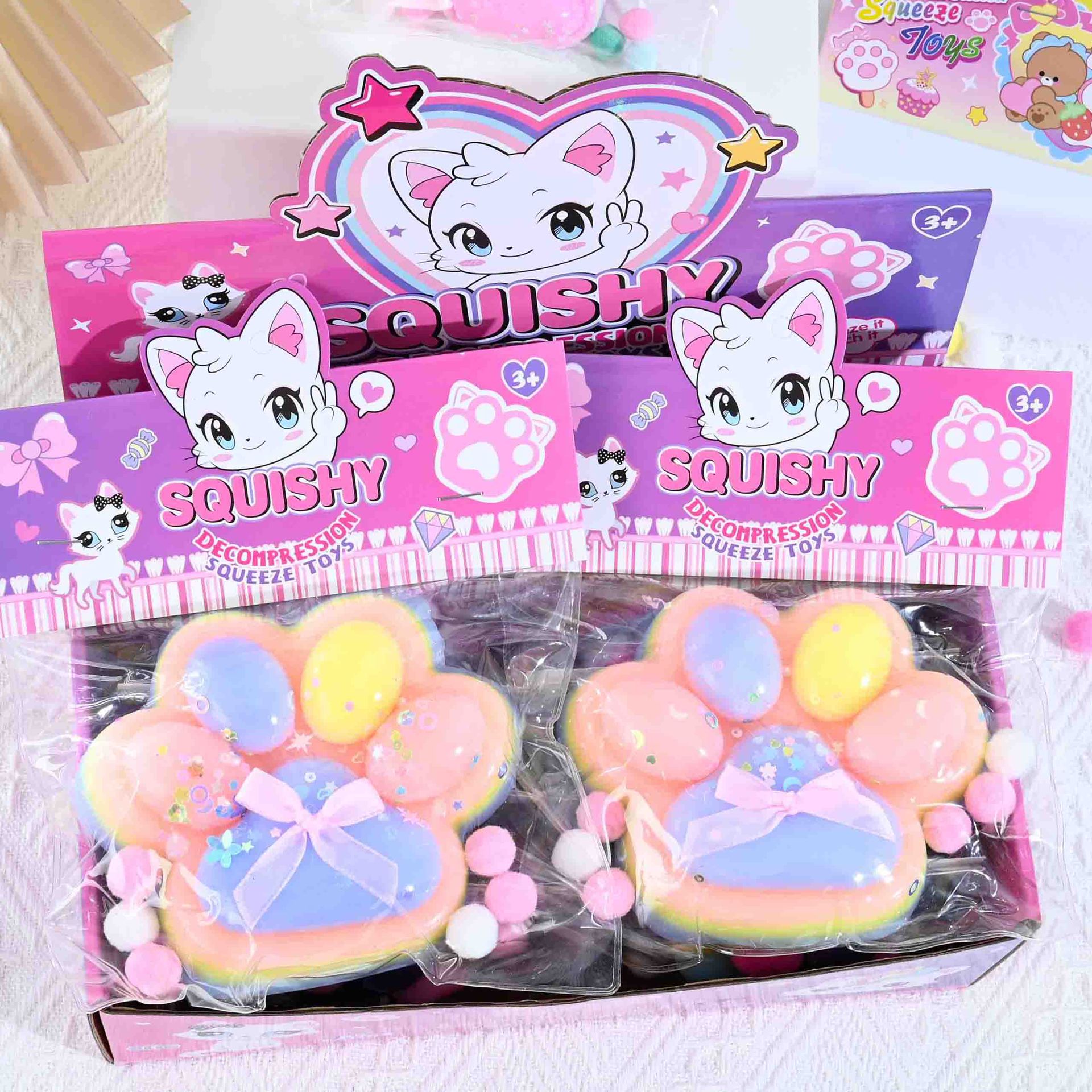 Extra large colorful pink-blue-yellow 12.5*11cm 220 g