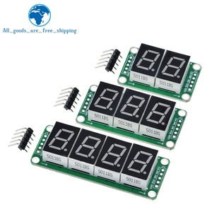 TZT Static Drive 2 3 modulo Display LED tubo digitale a 4 segmenti 2 tubo digitale 74 hc595 100% nuovo originale per Arduino