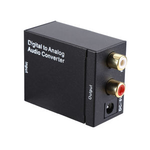 Analog <strong>RCA</strong> L/R to <strong>Digital</strong> <strong>Optical</strong> Coaxial Toslink <strong>Optical</strong> Coaxial Toslink Adapter <strong>Digital</strong> to Analog - Product Image 1