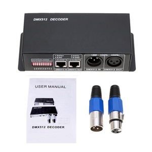 <strong>DMX512</strong> 12V-24V <strong>Decoder</strong> <strong>Led</strong> Digital <strong>Controller</strong> 4 Channel Dimmer DC - Product Image 1