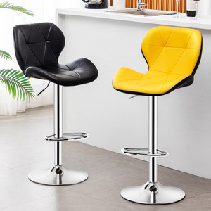 Hiện đại tối giản da bướm tam giác khách sạn Thanh phân bắc Âu thanh phân cao Nhà Bếp Phân barstools - Product Image 1