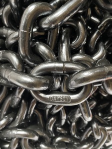 10mm G80 Lifting <strong>Chain</strong> 20Mn2 Steelchain Blacken Load <strong>Chain</strong> - Product Image 3