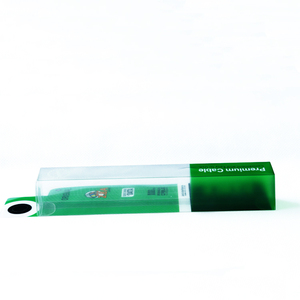 Veri kablosu için renkli baskı PET 2025 ile PVC kutu özel şeffaf ambalaj kutusu - Product Image 5