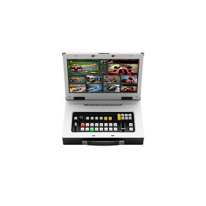 8 Kanäle vertikaler Bildschirm Live-Übertragung Sender Direktor Telefon zentrale IP-Streaming Video Switcher Recorder Mixer Studio - Product Image 6
