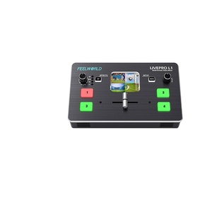 FEELWORLD新款LIVEPRO L1最新4 hdmi输入usb 3.0直播流和录制迷你切换器切换器混音器视频 - Product Image 1