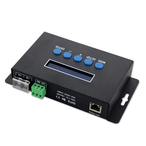 BC-204-V2 DC5V-24V ArtNet/sACN(E1.31) a SPI/DMX pixel led light controller uscita 4 canali 7A X 4CH - Product Image 2