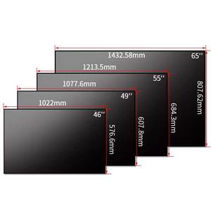 Asianda หน้าจอ LCD 49นิ้ว55นิ้ว,หน้าจอ LCD ผิดปกติในร่มเครื่องเล่นโฆษณา4X4 2X2จอ LCD แบบบางเฉียบประกบ ScreenDisplay - Product Image 5