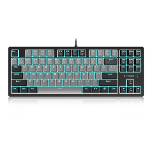 Gaming-Tastatur tkl Wired 87 Keys Gaming-Tastatur Red Switch-Tastatur für PC Gamer-Computer - Product Image 1