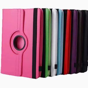 เคสแท็บเล็ตหนัง PU ผิวด้านหมุนได้น้ำหนักเบาแบบ360สำหรับ iPad 7 8 9 10 10.1นิ้วเคสหมุนได้ - Product Image 1