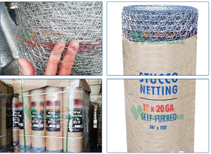 1&quot;x 20ga Self Furred <strong>Hexagonal</strong> Stucco <strong>Netting</strong> Cheap Price Galvanized <strong>Hexagonal</strong> Wire Mesh - Product Image 6