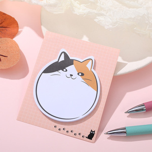 可爱猫系列定制形状尖利记事本模切便签纸 - Product Image 2