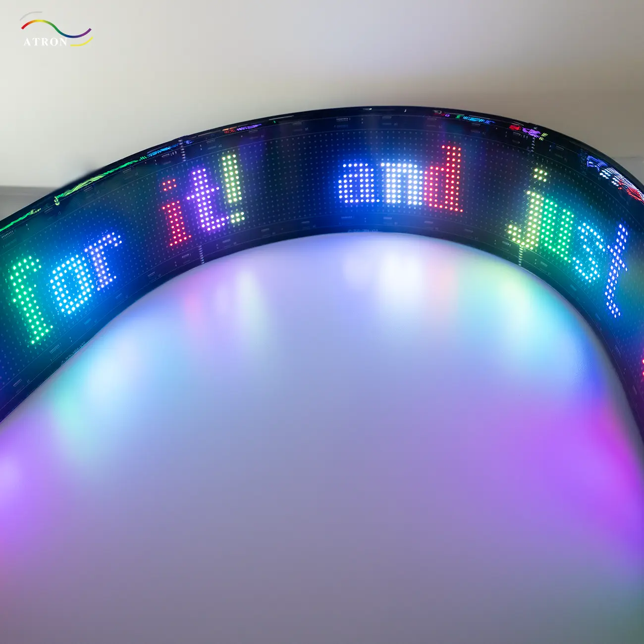 Динамическая светодиодная матричная панель с пикселями для потрясающих визуальных СВЕТОДИОДНЫХ вывесок светодиодная вывеска Автомобильная вывеска Гибкая светодиодная RGB дисплей DIY