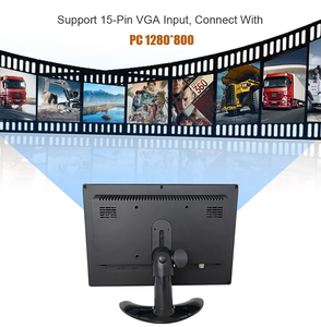 CareDrive DP-270 <strong>LCD</strong> <strong>Bus</strong> Video <strong>Player</strong> 10.1 Inch Input <strong>Bus</strong> Rearview Backup Screen Monitor for Vehicle /Truck/Van/Car/Camper - Product Image 3