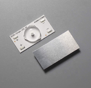 3V 2W <strong>LED</strong> Bulbs 3030 Single <strong>LED</strong> Aluminum Plate TV Optical Lens Filter <strong>LED</strong> Strips Backlight 40x20mm - Product Image 2