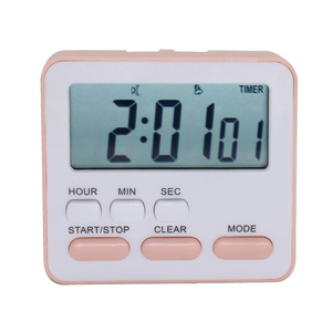 Timer conto alla rovescia per la casa della cucina cottura LCD timer positivo 23 ore, 59 minuti e 59 secondi calendario con orologio - Product Image 5