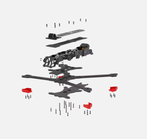 Iflight chimera ชุดกรอบโดรนแข่งขัน V2 7 Pro FPV 5.8G vtx เครื่องบินยาวเที่ยวบิน UAV traversal อุปกรณ์ DIY - Product Image 2