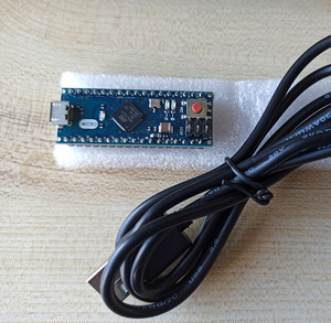Micro ATmega32U4 Scheda di Sviluppo per arduino 32U4 KIT FAI DA TE Con Dritto Pin del Connettore con il cavo USB