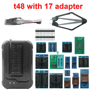 T48 Voll programmierer Für EPROM T48 [TL866-3G] Programmierer mit 17Adapter Besser als TL866II Plus
