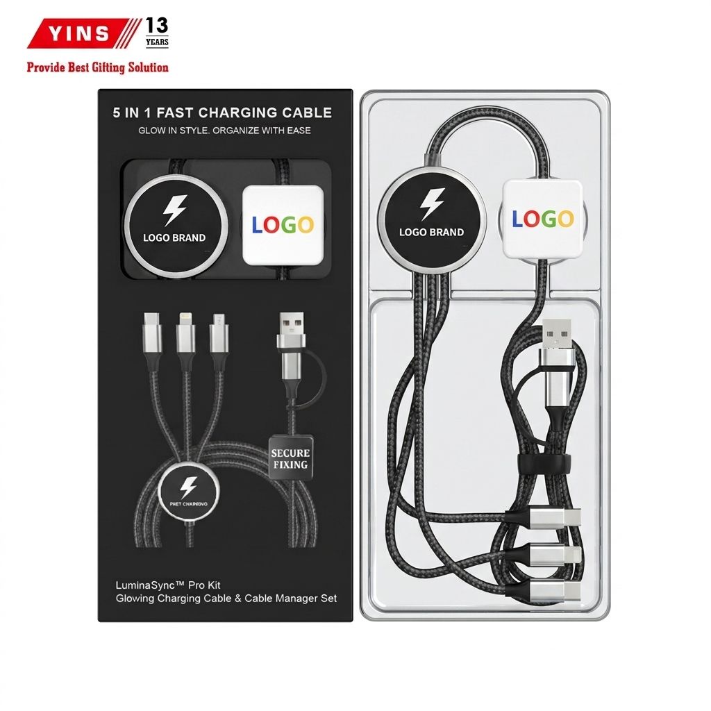 Black Cable+ White Cable organizer