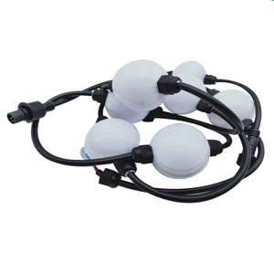 35MM 3D piksel Led top DC12V spi kontrol smd5050 rgb led top ışık dmx rgb küre piksel topu - Product Image 2