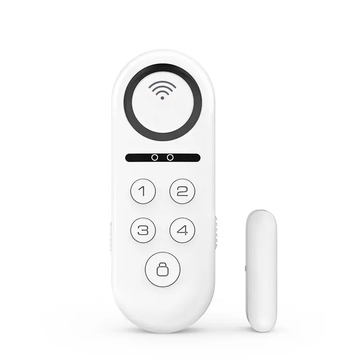 Capteur de porte WIFI avec mot de passe et haut-parleur alarme sans fil contact porte fenêtre intelligent contact magnétique ouvert porte sans fil