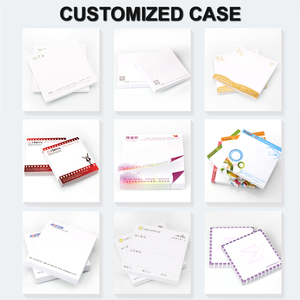 Bloc de notas con logotipo personalizado, Bloc de notas de papel de índice, pegatinas, Bloc de notas pequeño para uso estacionario de oficina, de notas adhesivas Bloc, regalo publicitario - Product Image 5