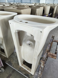 Bán chạy nhất giá rẻ tùy chỉnh wudu Chân máy giặt wudu ablution trạm gốm hồi giáo bồn rửa bát bán buôn <span class=keywords><strong>wudumate</strong></span> footbasin - Product Image 6