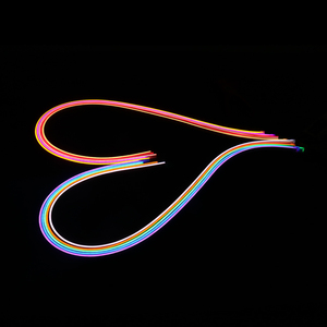 Ánh Sáng Dải Ánh Sáng Nhà Máy Bán Buôn Trang Trí Nội Thất Chiếu Sáng Wilgex Kích Thước Nhỏ Nhất 4X10Mm Mono Màu 12V 24V Silicone Rope Neon Flex - Product Image 2