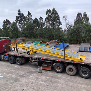 ציוד מתכוונן משאית הידראולי טעינה נייד החלקה החלקה חצר רמפה מחיר - Product Image 5