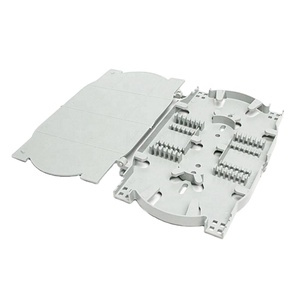 Factory Price Fiber Splice Cassette Tray <strong>Module</strong> for <strong>Patch</strong> <strong>Panel</strong> Terminal Box ABS Plastic 12 24 Core Optical Fiber Splice Tray - Product Image 1