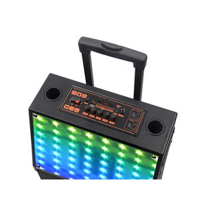 NDR-H15 15-Inch Portable Wireless LED Karaoke Subwoofer RGB Spectrum <strong>Speaker</strong> Parties <strong>Computer</strong> <strong>Use</strong> Home Theatre AC/DC Power - Product Image 6