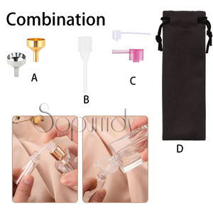 Custom Logo Party Geschenken 5Ml 8Ml 10Ml 15Ml 20Ml Aluminium Mini Draagbare Reisspuitfles Draai Navulbare Parfumverstuiver - Product Image 4