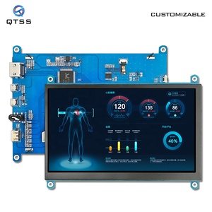 7-Zoll-LCD-Monitorgehäuse TFT-LCD-Display IPS 1024x600 HMI für Raspberry PI Kapazitiver Touchscreen Sekundär bildschirm - Product Image 2