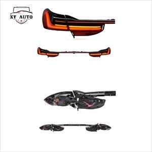 For BMW 7 Series <strong>G12</strong> Tail Light Assembly for Old New Models <strong>12V</strong> Yellow <strong>LED</strong> Through Running&amp;Turn Signal ABS with Red &amp; Clear Lens - Product Image 6
