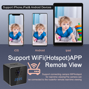 กล้อง Wi-Fi Z22ที่มีระบบ2MP & มองเห็นกลางคืนระบบเสียงสองทาง & การตรวจจับแบบมนุษย์หน้าจอตั้งโต๊ะเซ็นเซอร์ CMOS สำหรับนาฬิกาแอปพลิเคชั่น - Product Image 6