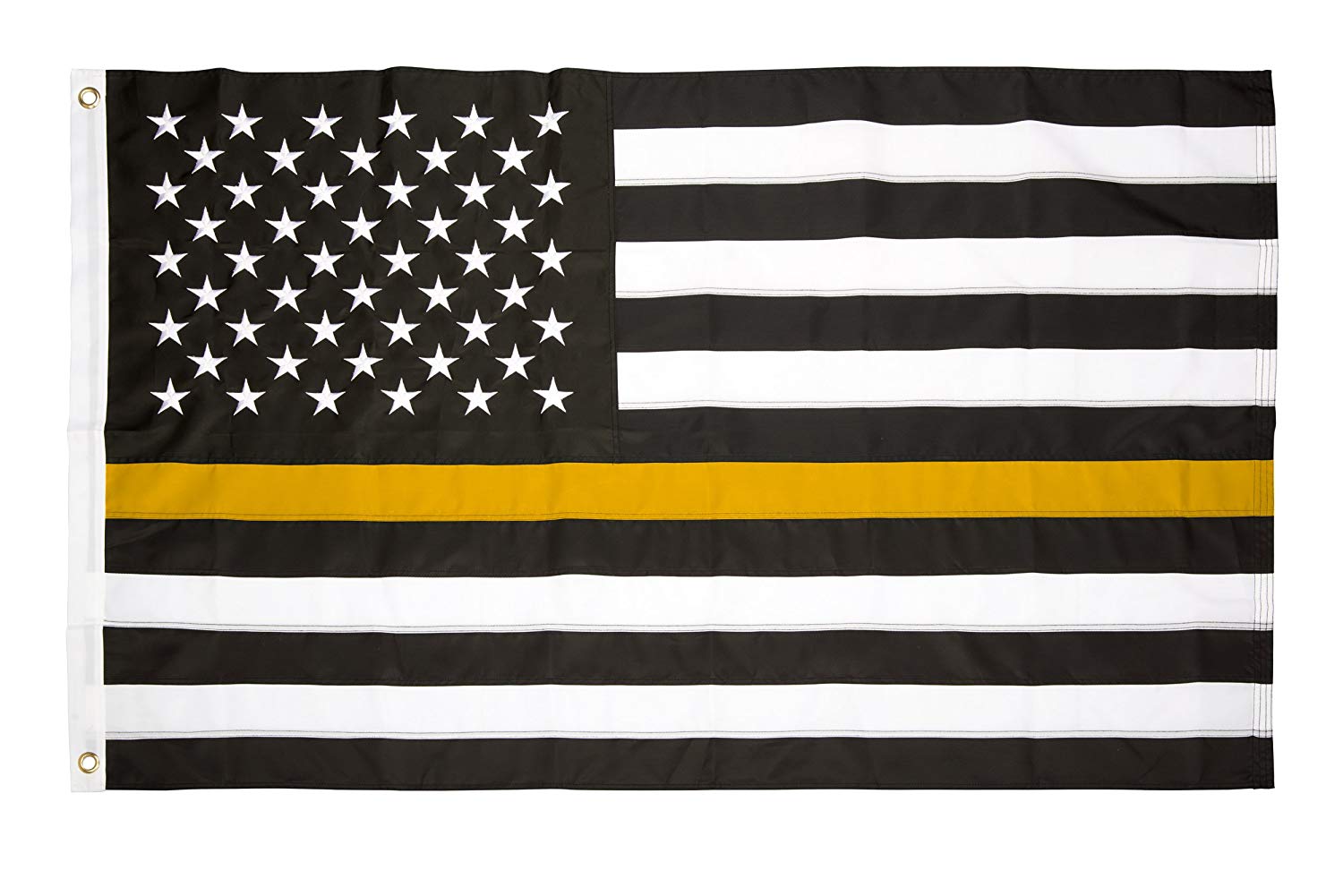 thin yellow line flag