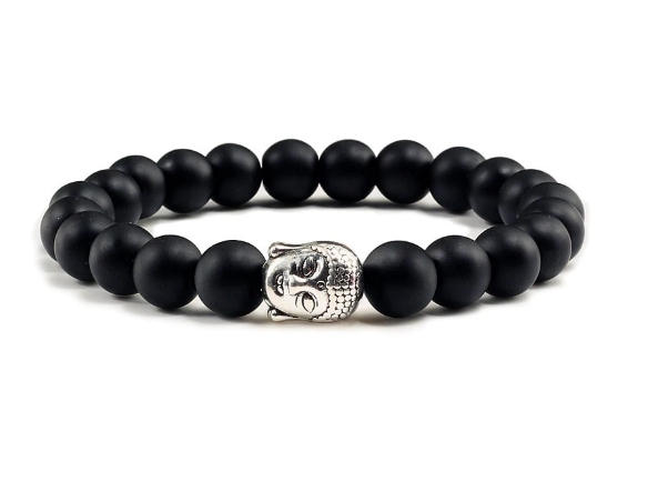 6 Têtes de Bouddha Noires
