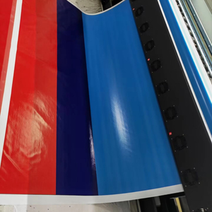 Açık promosyonlar ve inşaat için grometler ile özel 360gsm PVC esnek afiş - Product Image 2