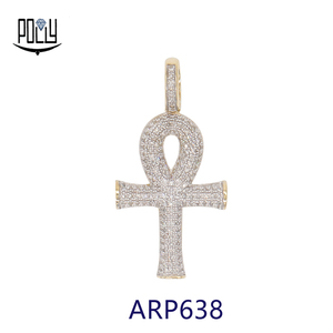 हिप हॉप माइक्रो-ईवान के लिए पुरुषों के लिए क्रॉस पेलेंट ने माइक्रो इस्ट टेक्नोलॉजी के साथ मोइससानाइट ज्वेलरी का इस्तेमाल किया - Product Image 1