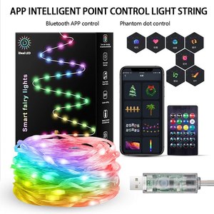 Waterproof Outdoor Fairy <strong>String</strong> Smart Home <strong>Light</strong> Holiday Lighting Music Wifi Usb <strong>Remote</strong> App <strong>Remote</strong> Control Led Christmas <strong>Lights</strong> - Product Image 3