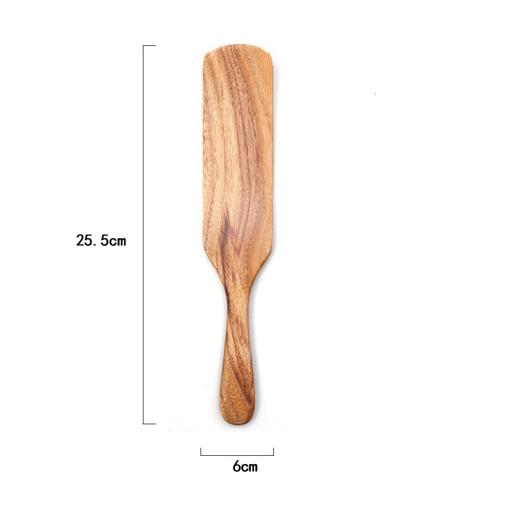Pelle moyenne en bois de teck
